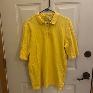 Men’s Size XL NWT Yellow Polo